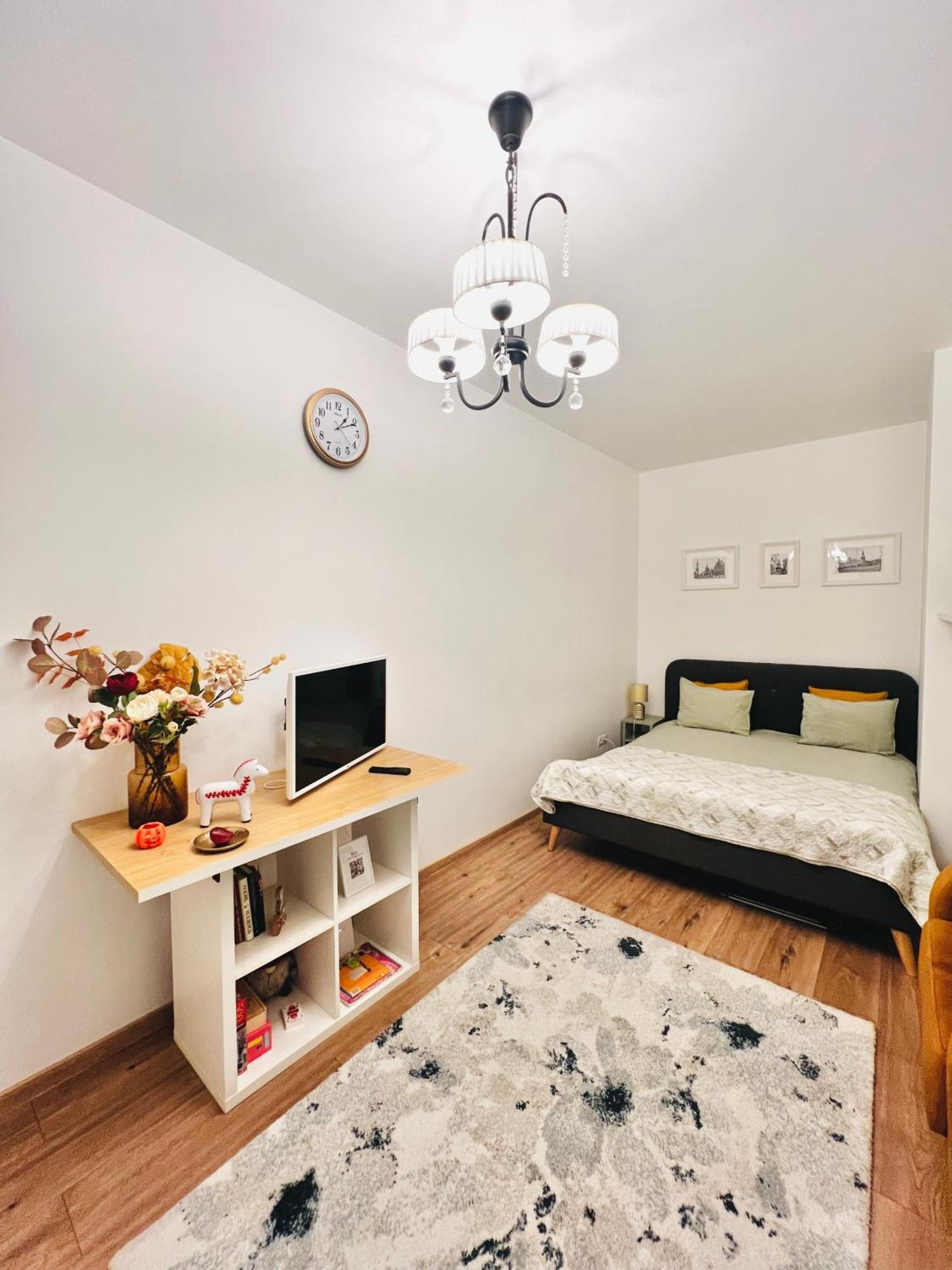 Green Apartment Riga Bagian luar foto